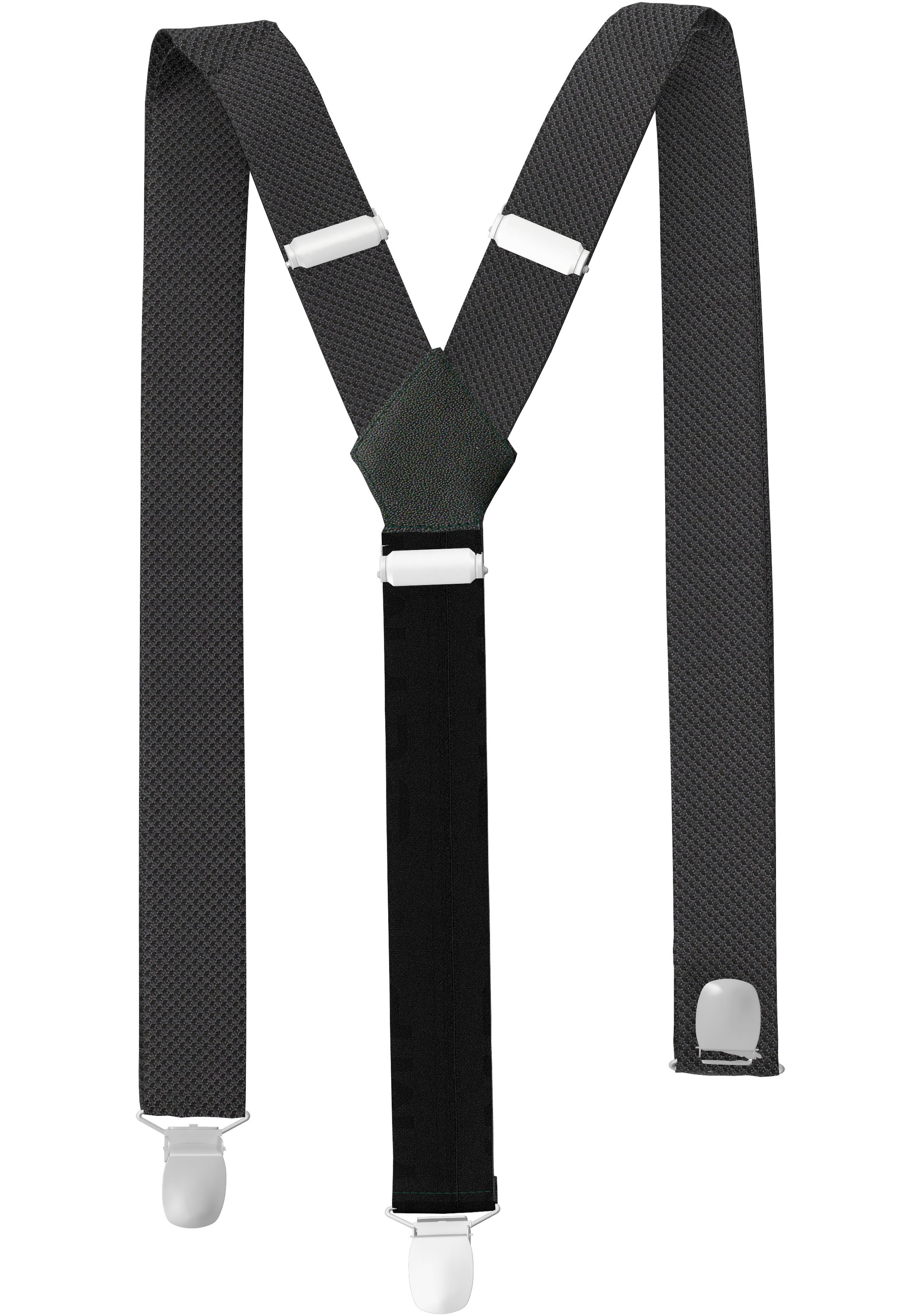 OLYMP Suspenders in Grey: front