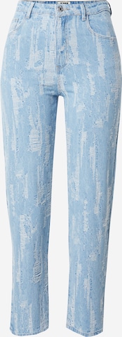 Tally Weijl - Regular Calças de ganga em azul: frente