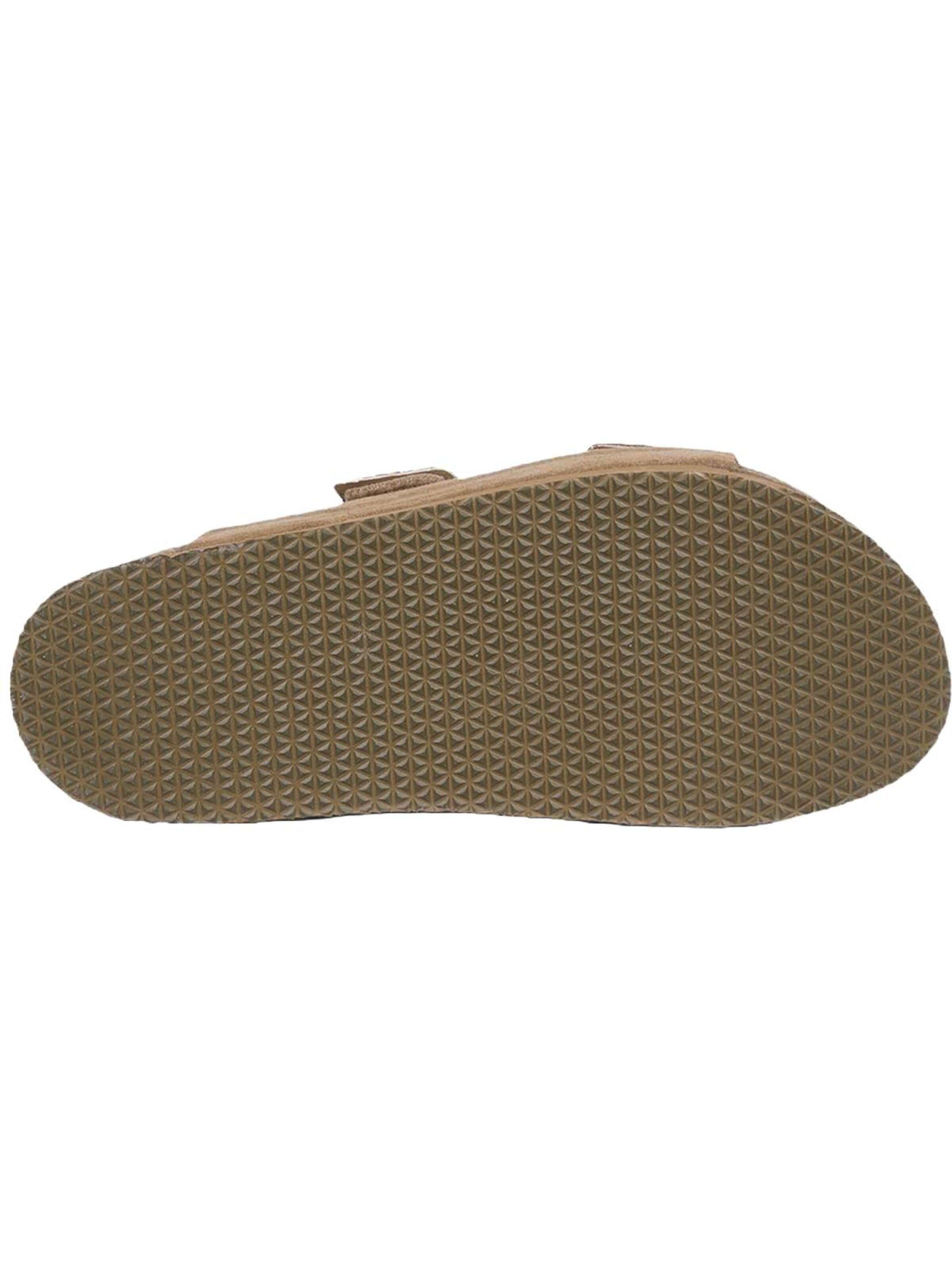 Desa Slippers 'Keilrutschen' in Beige