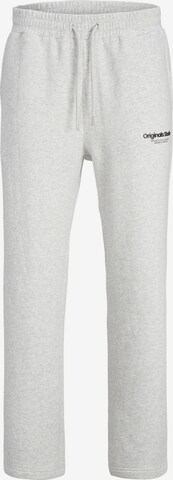 JACK & JONES Regular Pleat-Front Pants 'Kane' in White: front