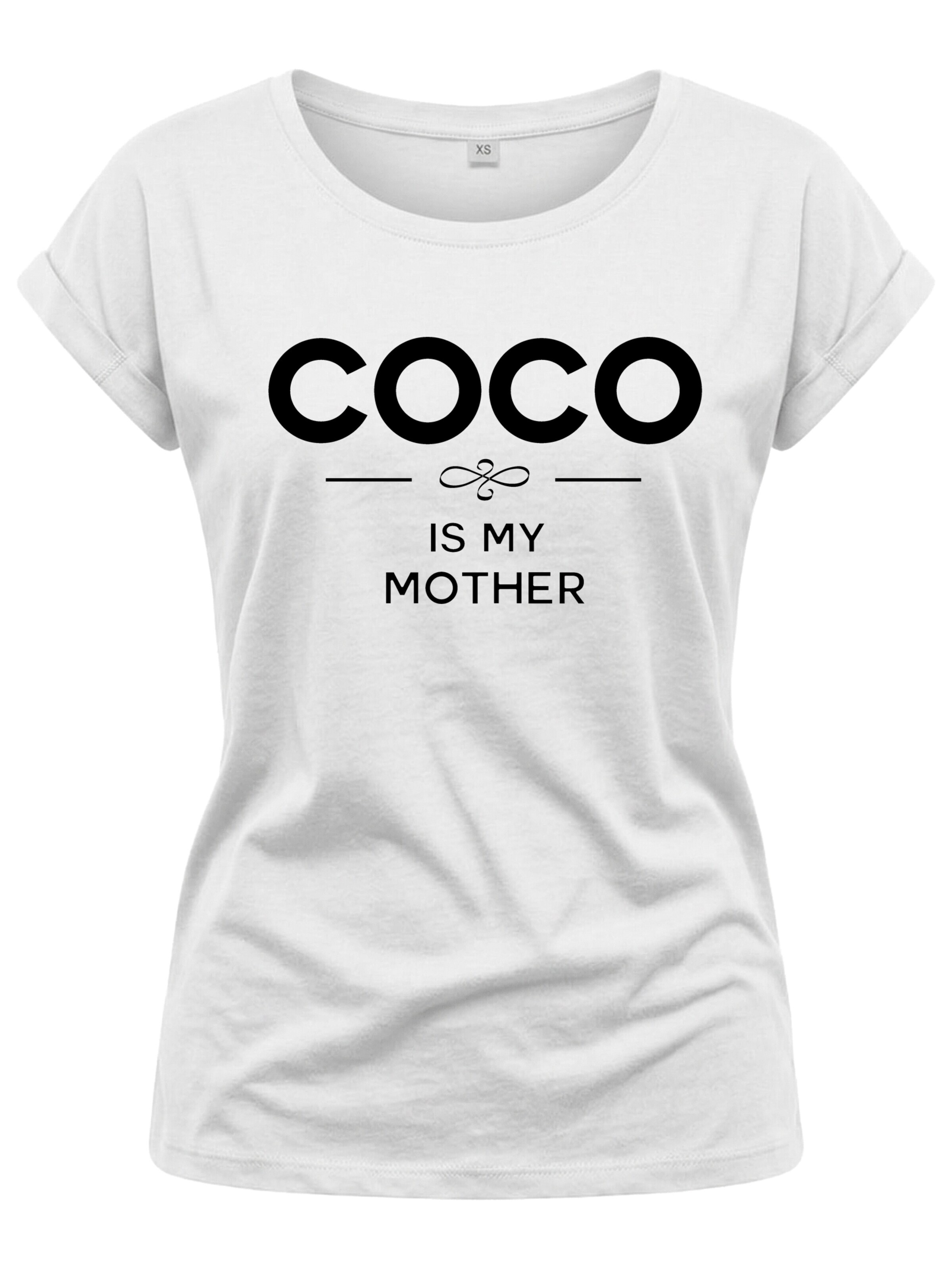 MAKAYA Shirt 'Cocois my Mother' in White: front
