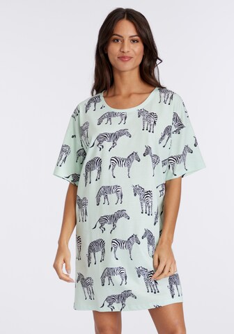 VIVANCE Nightgown 'Dreams' in Green: front