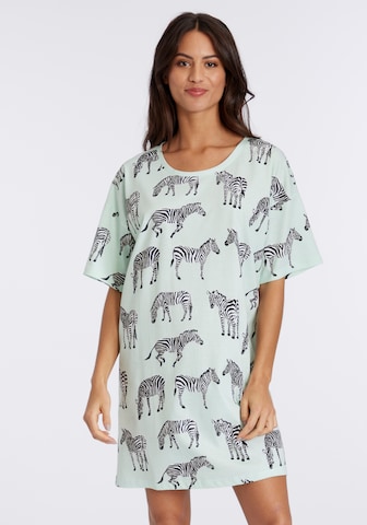 VIVANCE Nightgown 'Dreams' in Green: front