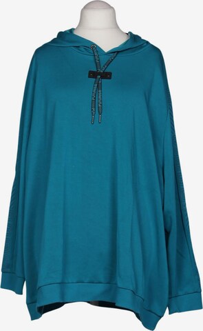 Ulla Popken Kapuzenpullover 9XL in Grün: Vorderseite