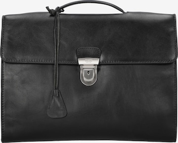 Picard Briefcase 'Toscana' in Black: front