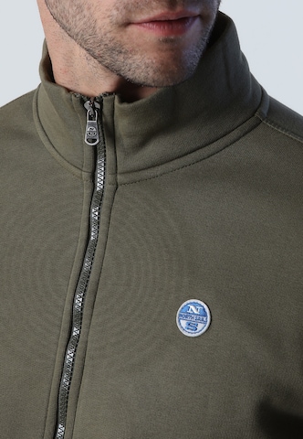 North Sails Sweatjacke in Grün