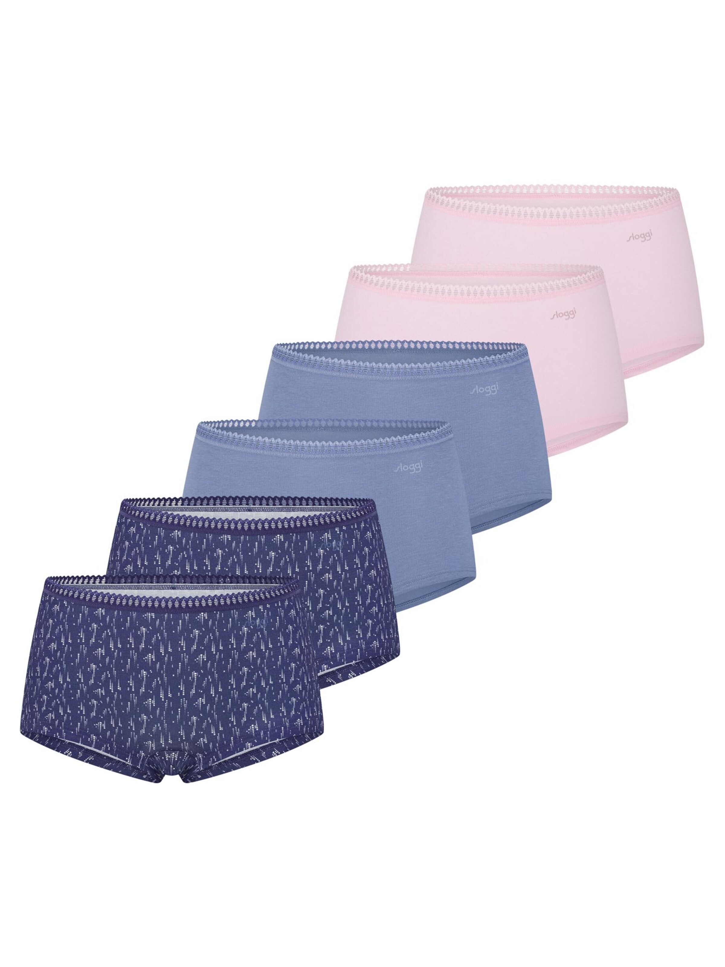 SLOGGI Panty 'GO Crush'‌‌ in Blau: Vorderseite