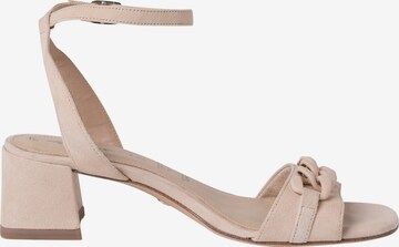 TAMARIS Sandalen met riem in Beige