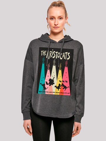 F4NT4STIC Pullover 'Disney Aristocats Get With The Cats' in Grau: Vorderseite