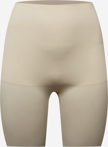 ONLY Carmakoma - Pantalón moldeador 'TRACY' en beige: frente