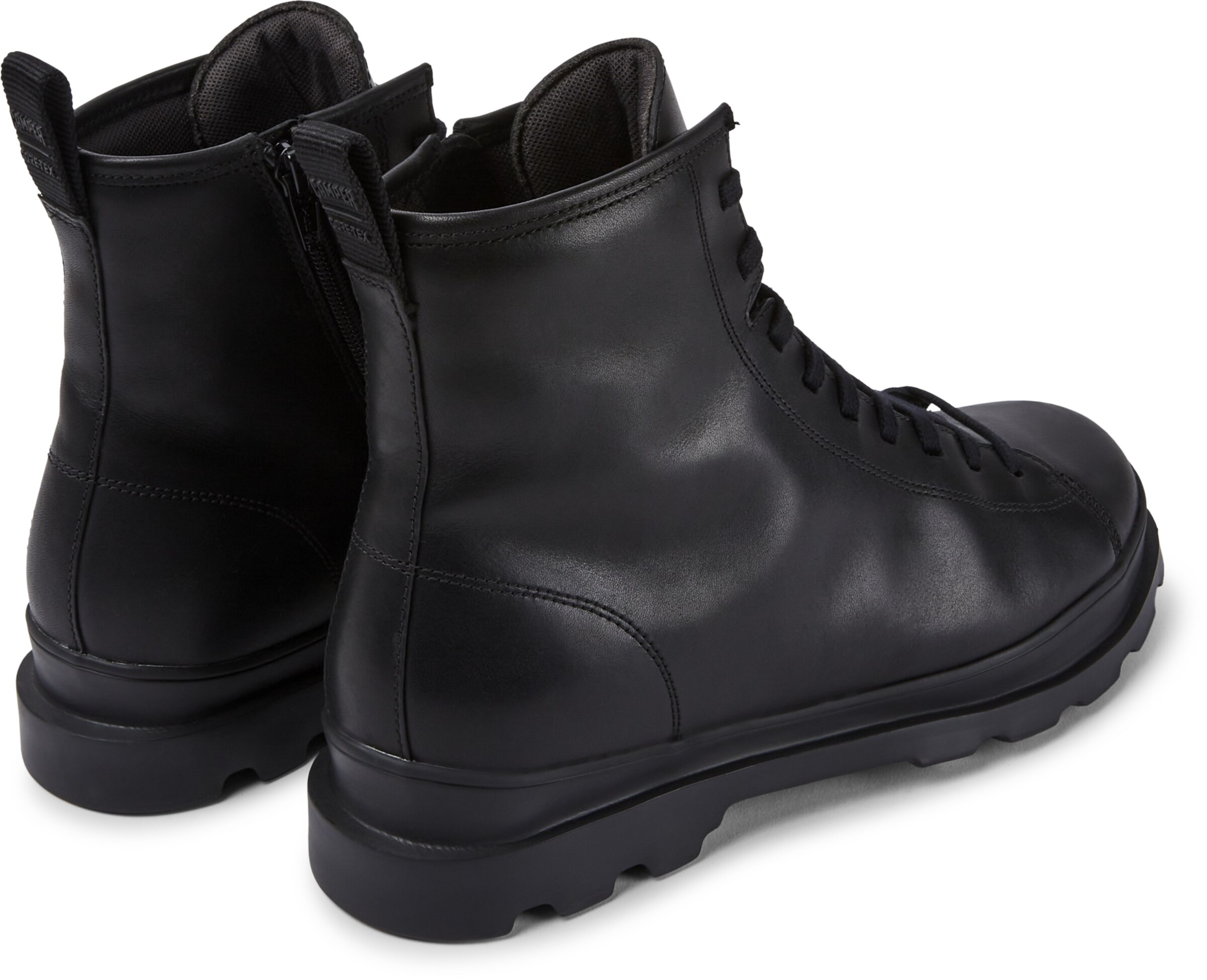 Männer Boots & Stiefel CAMPER Schnürboots 'Brutus' in Schwarz - UE77008 Männer Boots & Stiefel CAMPER Schnürboots 'Brutus' in Schwarz - UE77008
