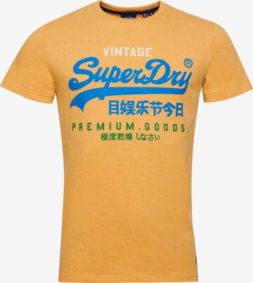 Superdry T-Shirt 'Vintage' in Orange: predná strana