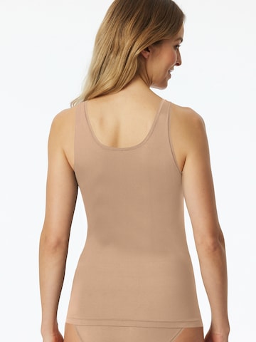 Maillot de corps ' Trägertop - Unique Micro ' SCHIESSER en beige