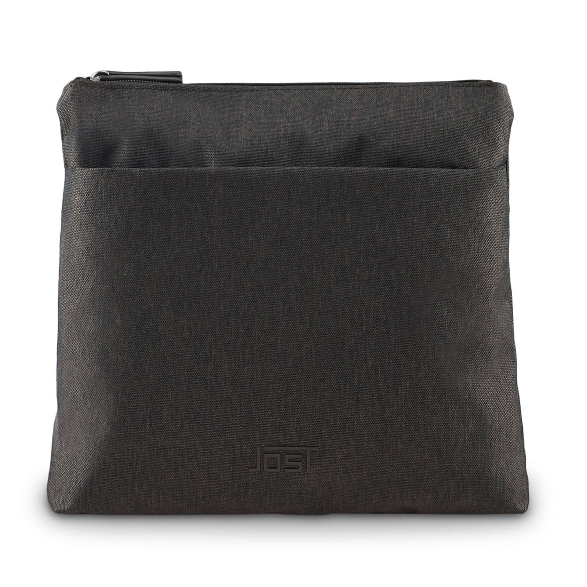 JOST Schultertasche 'Bergen' in Braun: Vorderseite