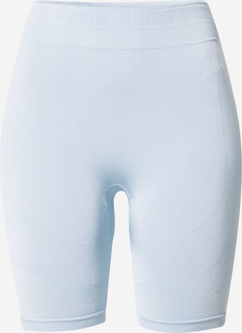 PUMA Workout Pants in Blue: front