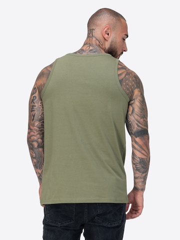 LONSDALE Koszulka 'Moston' w kolorze zielony