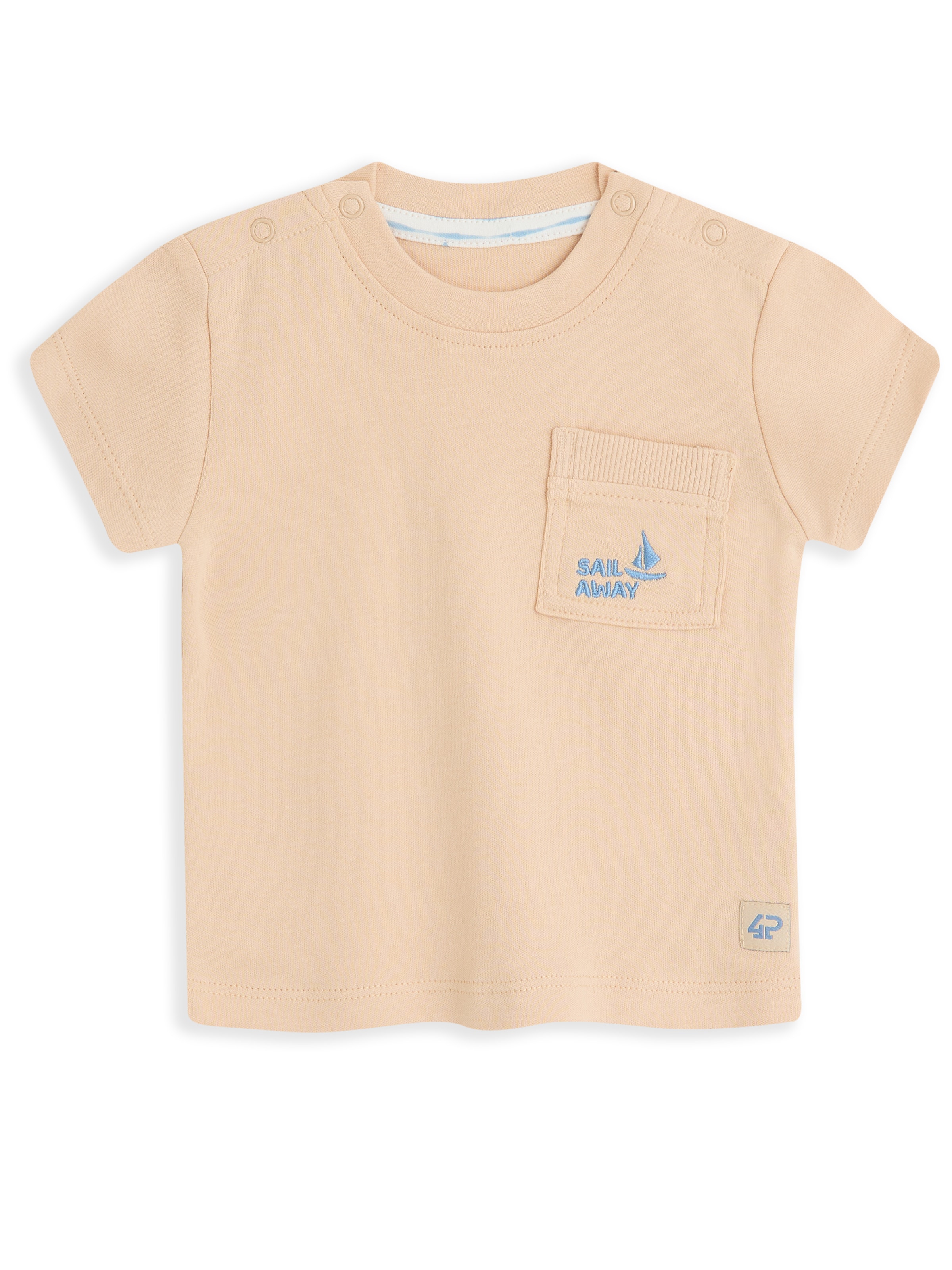 4PRESIDENT Shirt 'Youp' in Brown: front