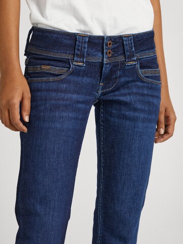 Pepe Jeans Slimfit Jeans 'VENUS' in Blauw