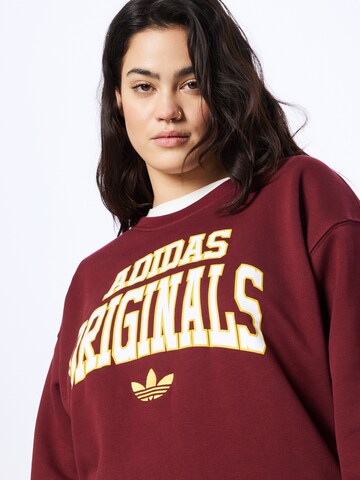 ADIDAS ORIGINALS Collegepaita värissä punainen