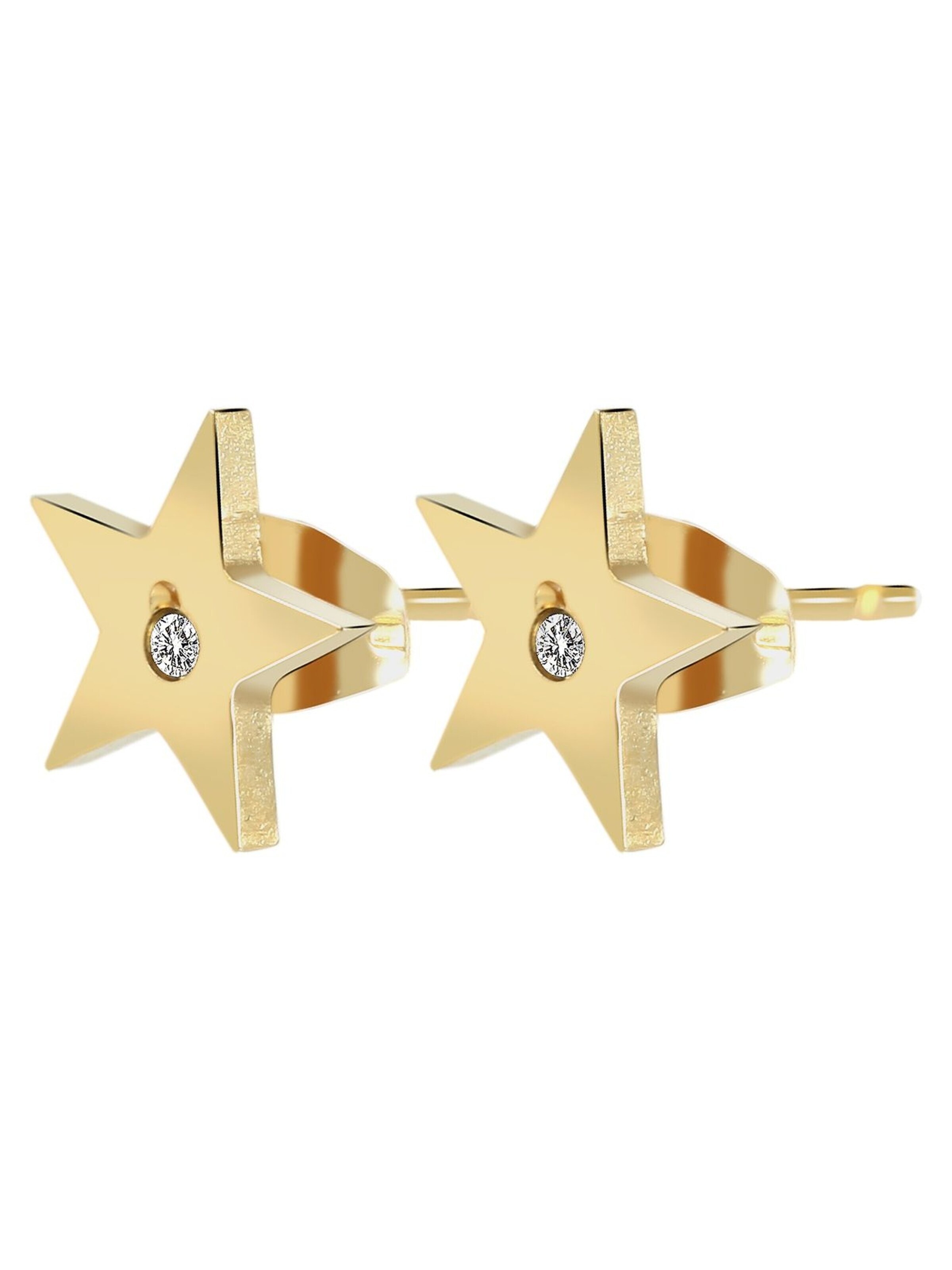 Akzent Earrings 'Vida, hautverträglich' in Gold