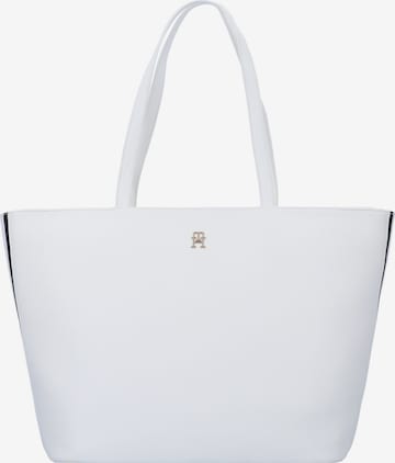 TOMMY HILFIGER Shopper 'Essential' in Wit: voorkant