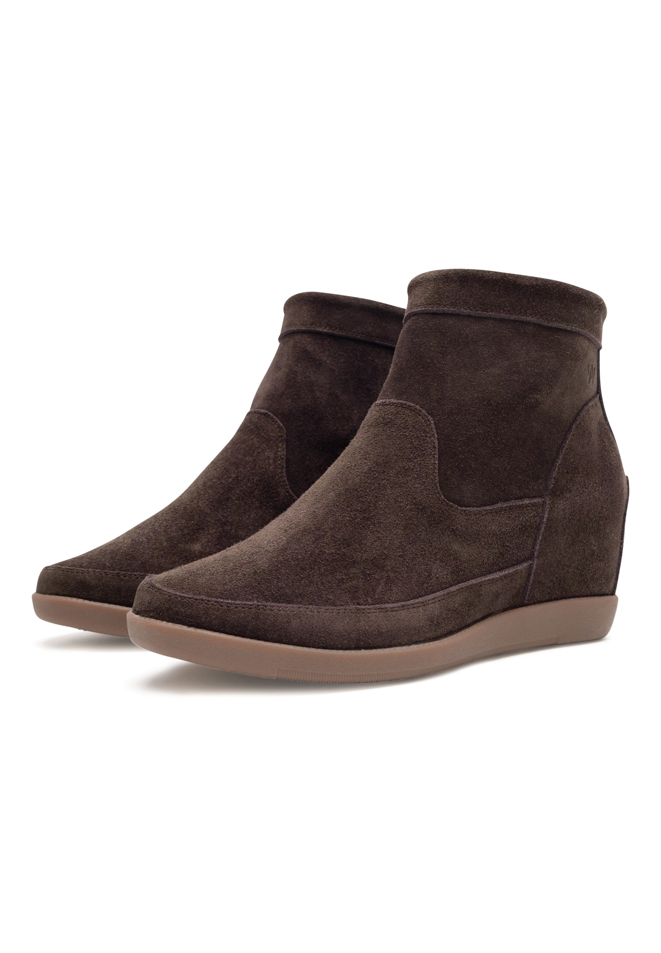 WODEN Booties 'Emmy ' in Brown