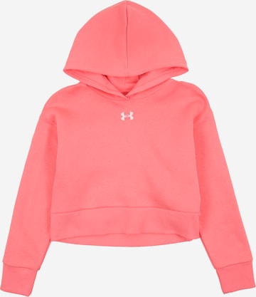 UNDER ARMOUR Urheilullinen collegepaita 'Rival' värissä vaaleanpunainen: etupuoli