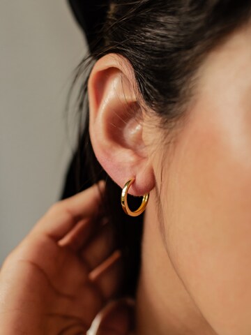 Orecchini 'Large Band' di Hey Happiness in oro