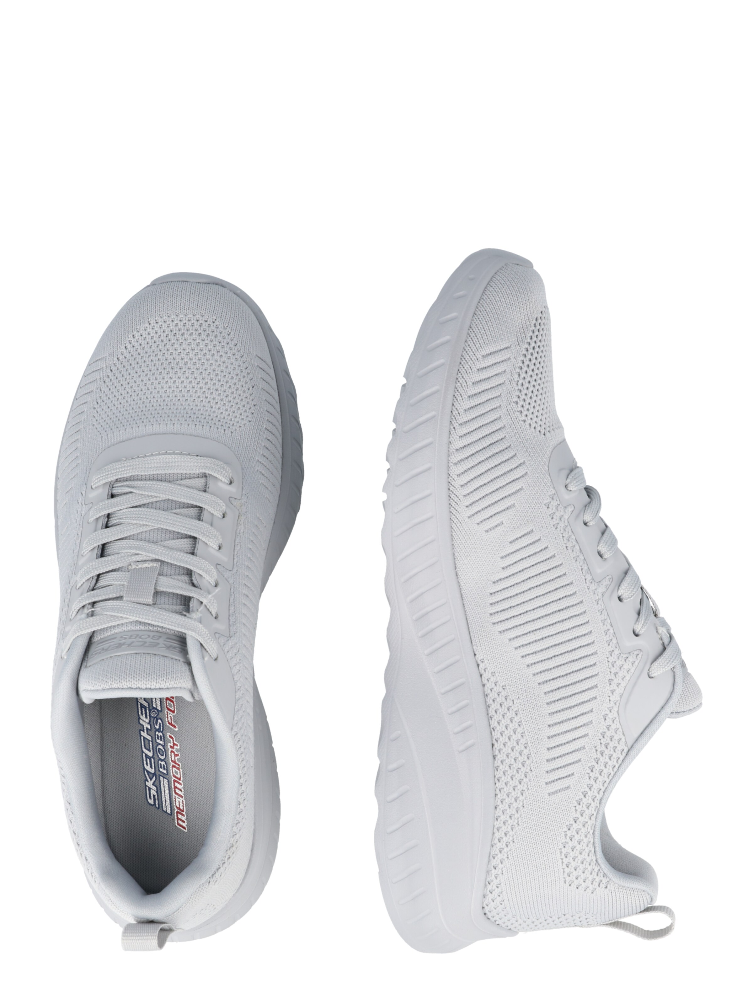 Sneaker bassa 'Bobs Squad Chaos - Face Off' di SKECHERS in grigio