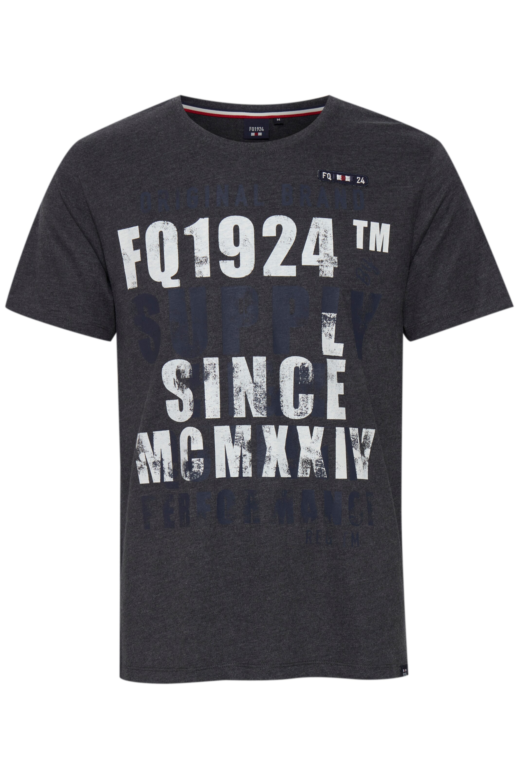 FQ1924 - Camiseta 'WERNO' en gris: frente