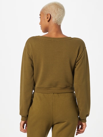 NA-KD Sweatshirt 'Pamela x NA-KD' in Green