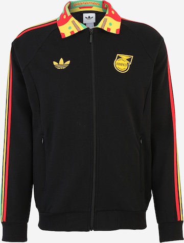 ADIDAS PERFORMANCESportski gornji dio trenirke 'JFF A OG JK' - crna boja: prednji dio