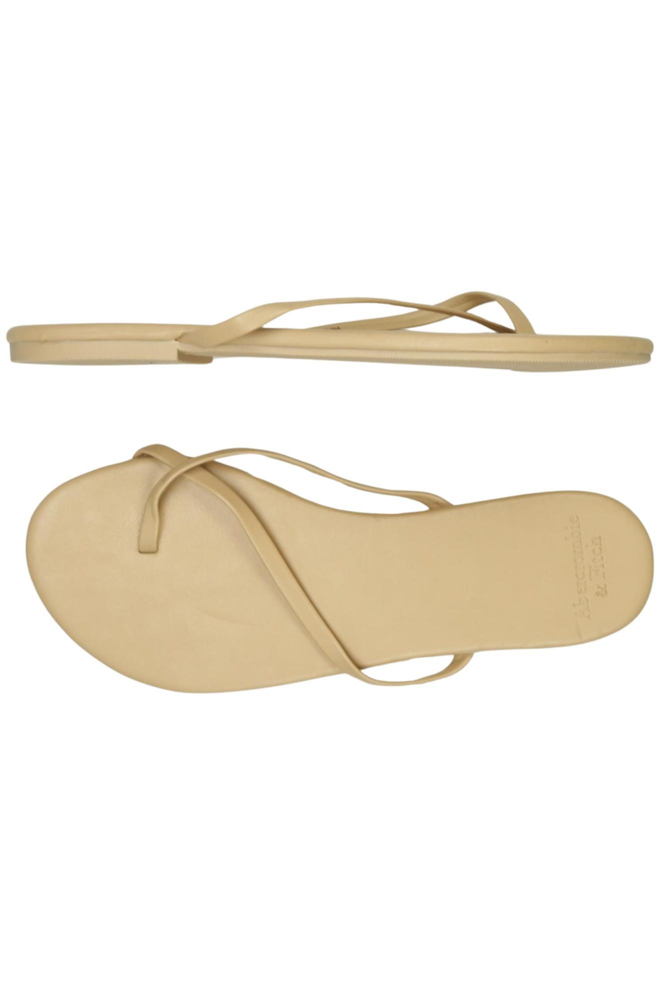 Abercrombie & Fitch Sandals & High-Heeled Sandals in 38 in Beige: front