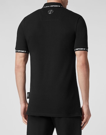 Plein Sport Poloshirt 'Tiger' in Schwarz