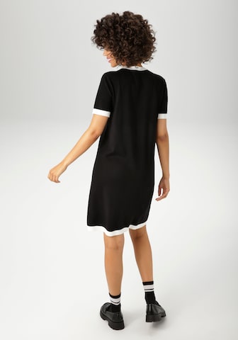 Aniston CASUAL Kleid in Schwarz