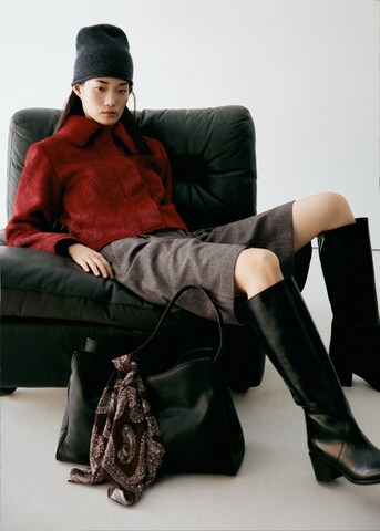 MANGO Between-season jacket 'REDZEBRA' in Red: front