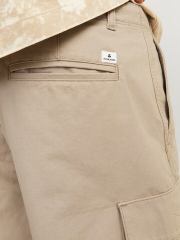 JACK & JONES Regular Cargo Pants 'Cole Barkley' in Beige