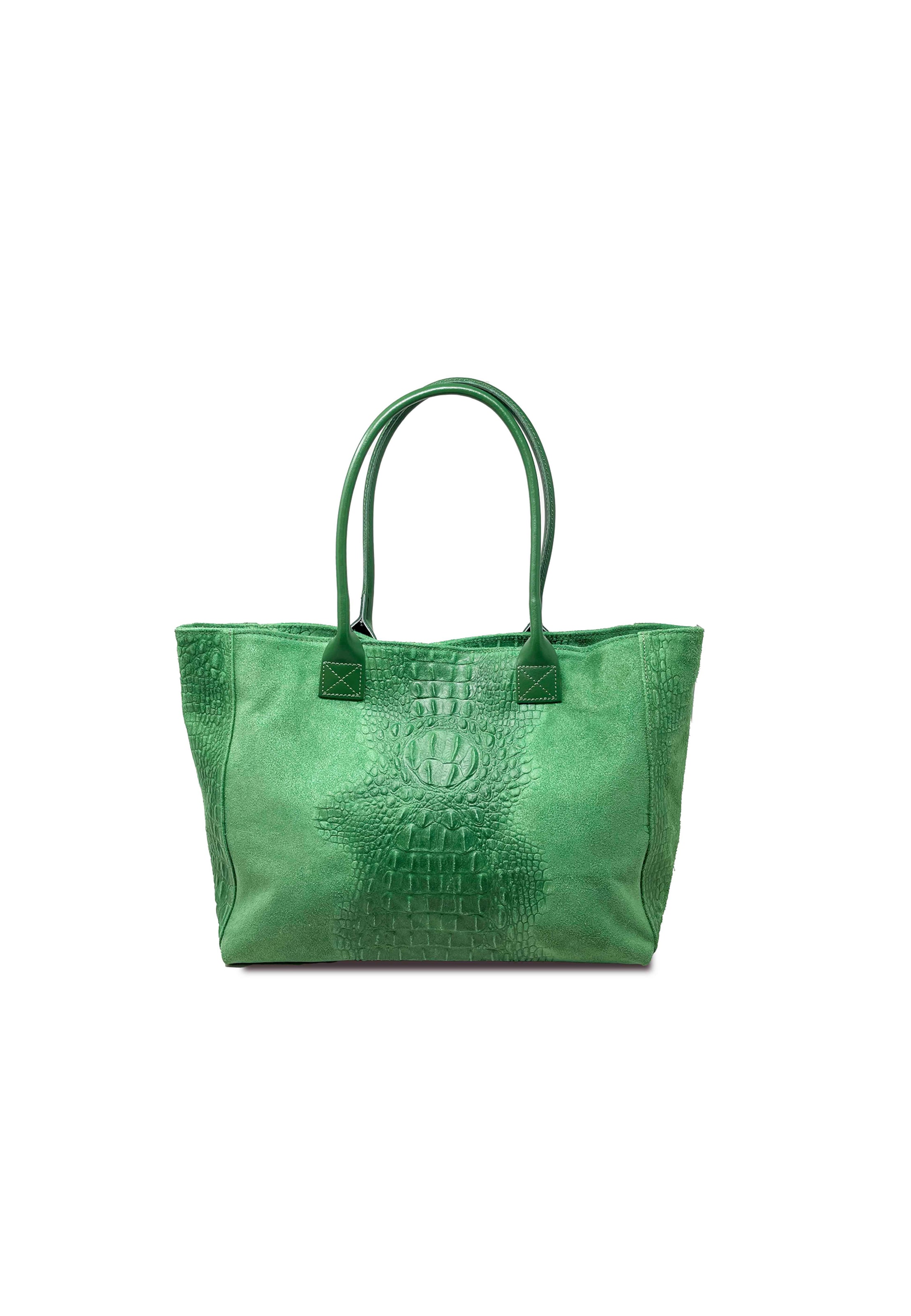 CHICCA BORSE Shopper in Grün: Vorderseite