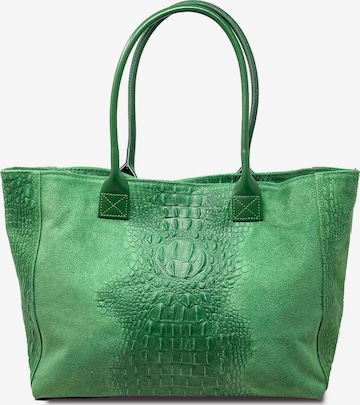 CHICCA BORSE Shopper in Grün: Vorderseite