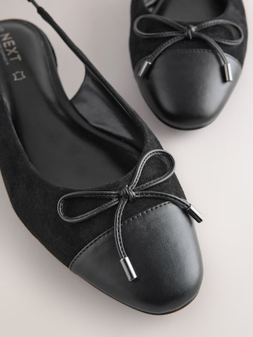 Ballerines à lanières 'Forever Comfort' Next en noir