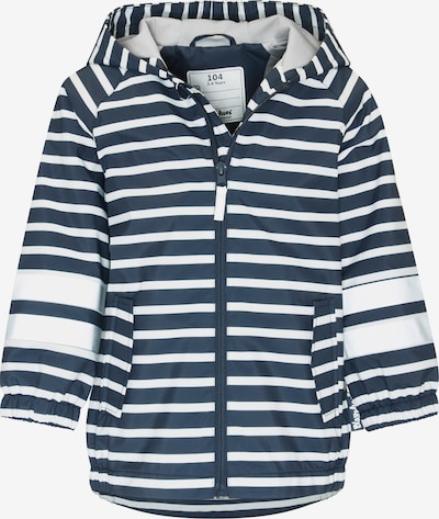 Demisezoninė striukė 'MARITIM' iš PLAYSHOES, spalva – tamsiai mėlyna jūros spalva / balta, Prekių apžvalga