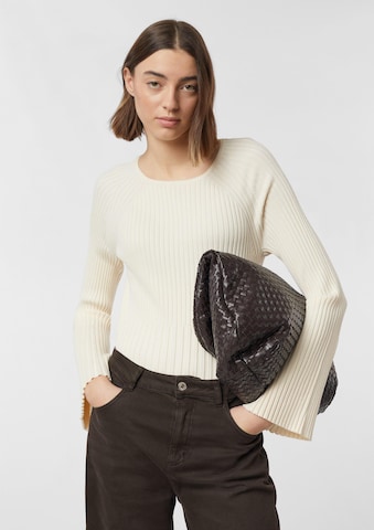 COMMA Trui in Beige: voorkant