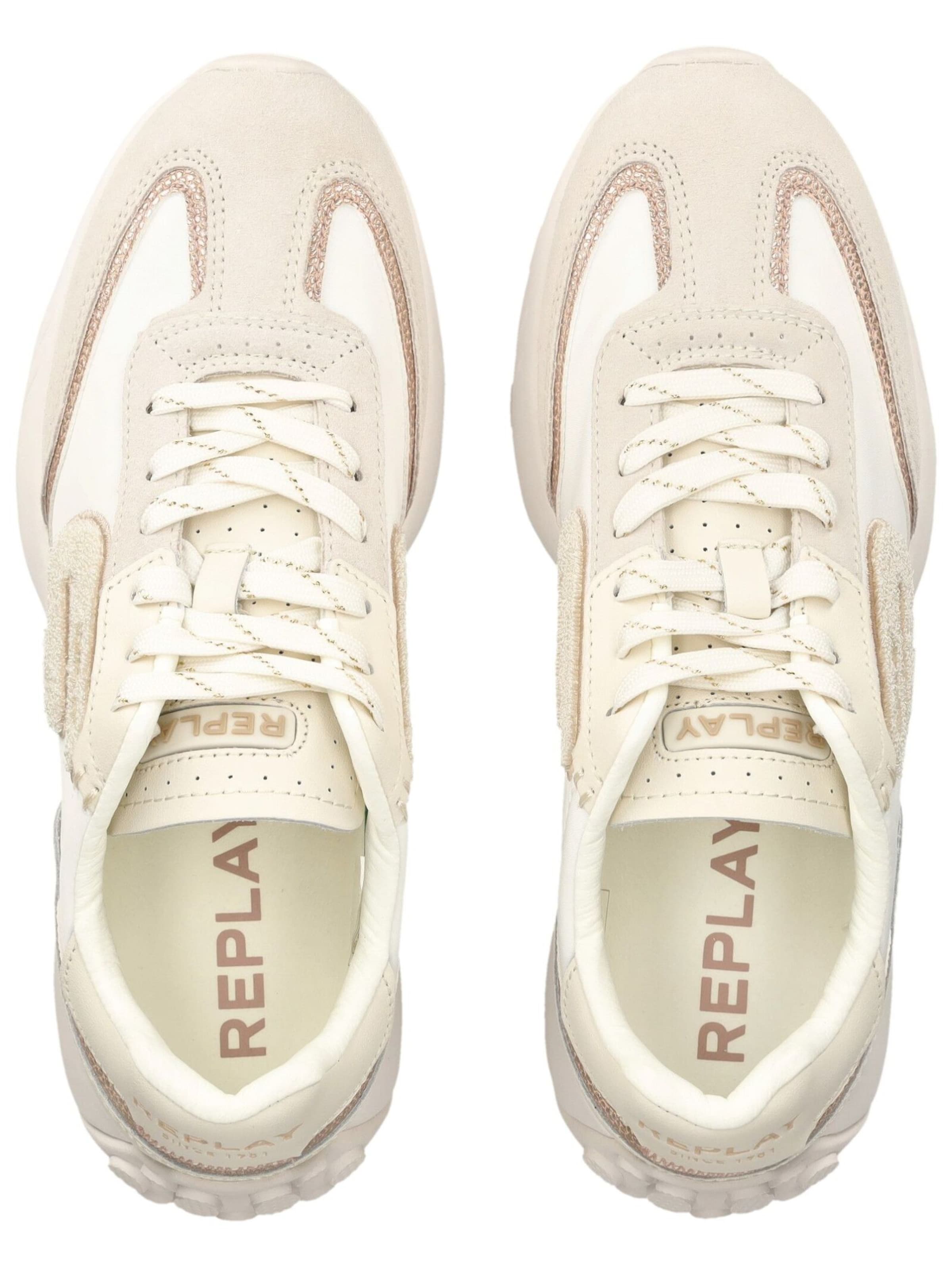 REPLAY Sneakers laag in Wit