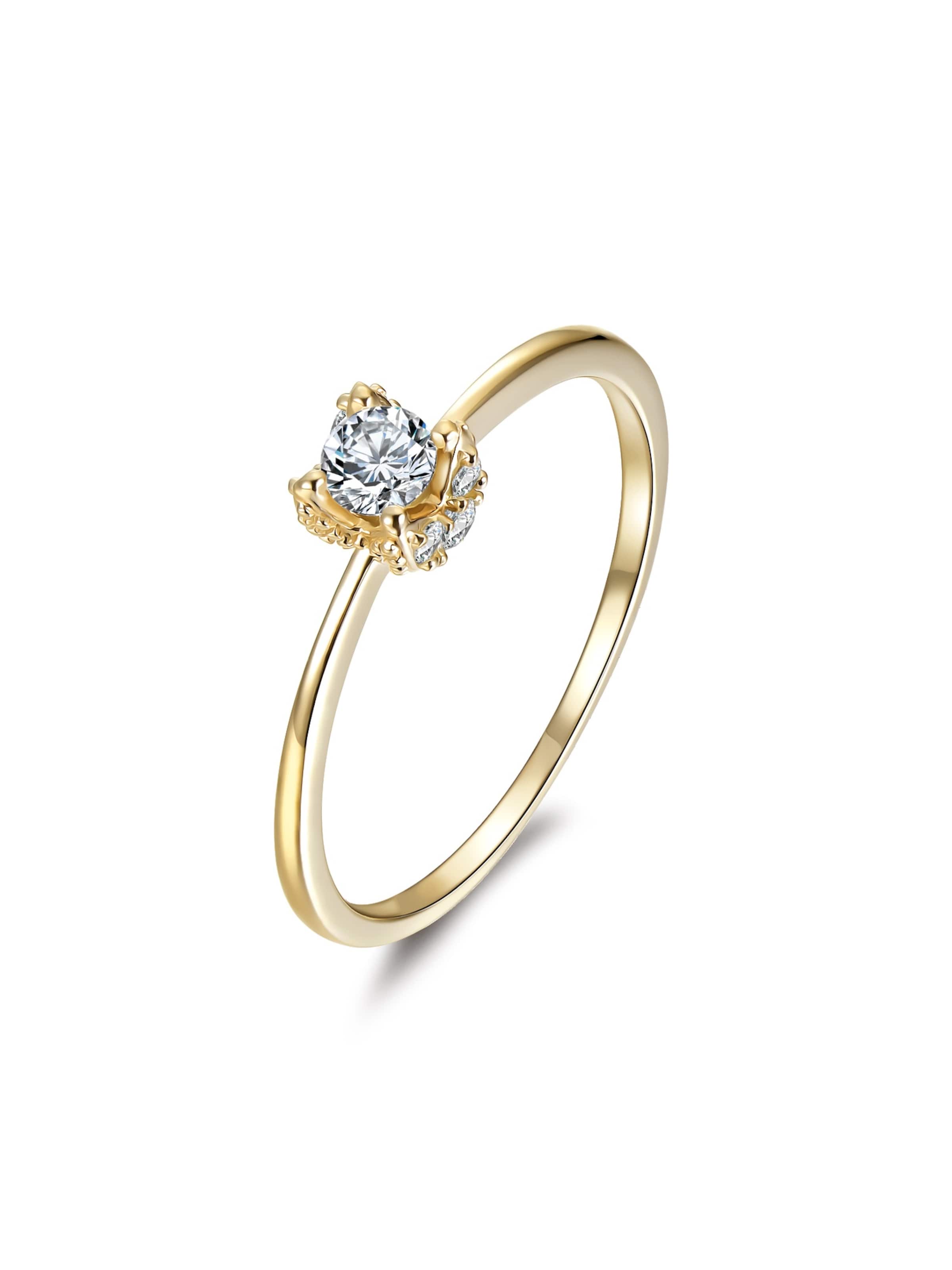 DIAMANT LETERNEL Ring in Gold: front