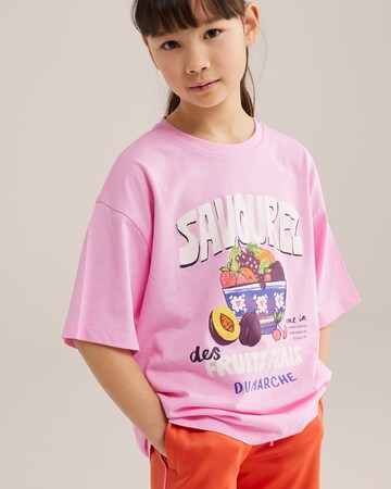 WE Fashion - Camiseta en rosa