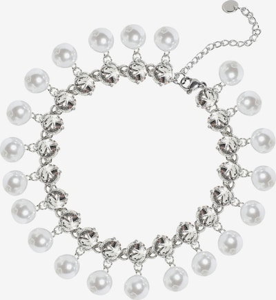 SOHI Řetízek 'Mercia' - stříbrná / průhledná / bílá, Produkt