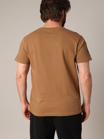 T-Shirt 'PARK' Deeluxe en marron