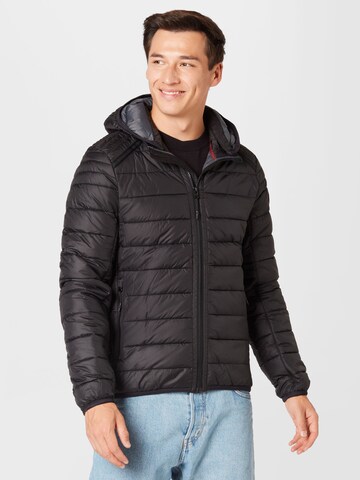 s.Oliver Between-Season Jacket in Black: front