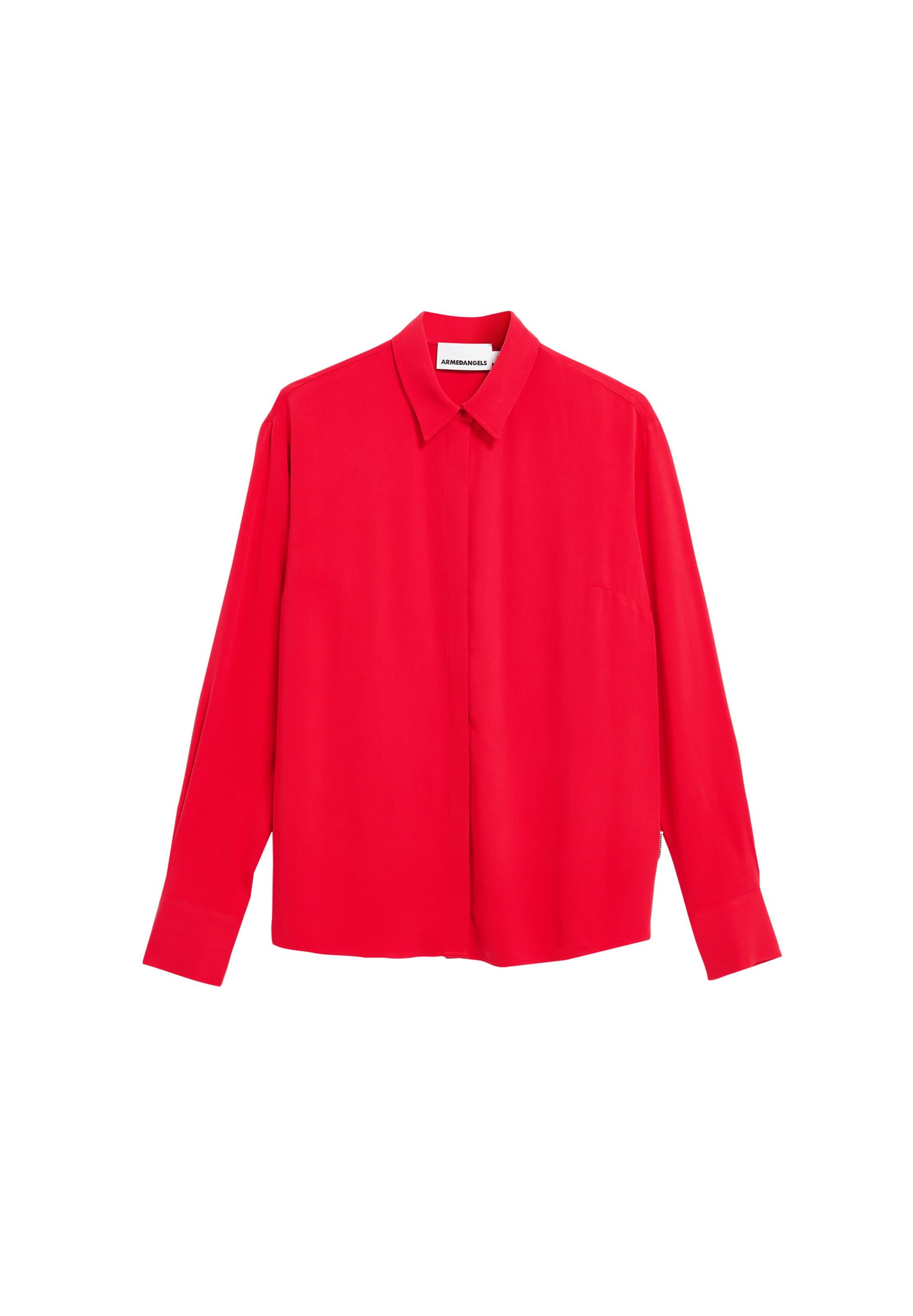 ARMEDANGELS Bluse SAANA in Rot: Vorderseite
