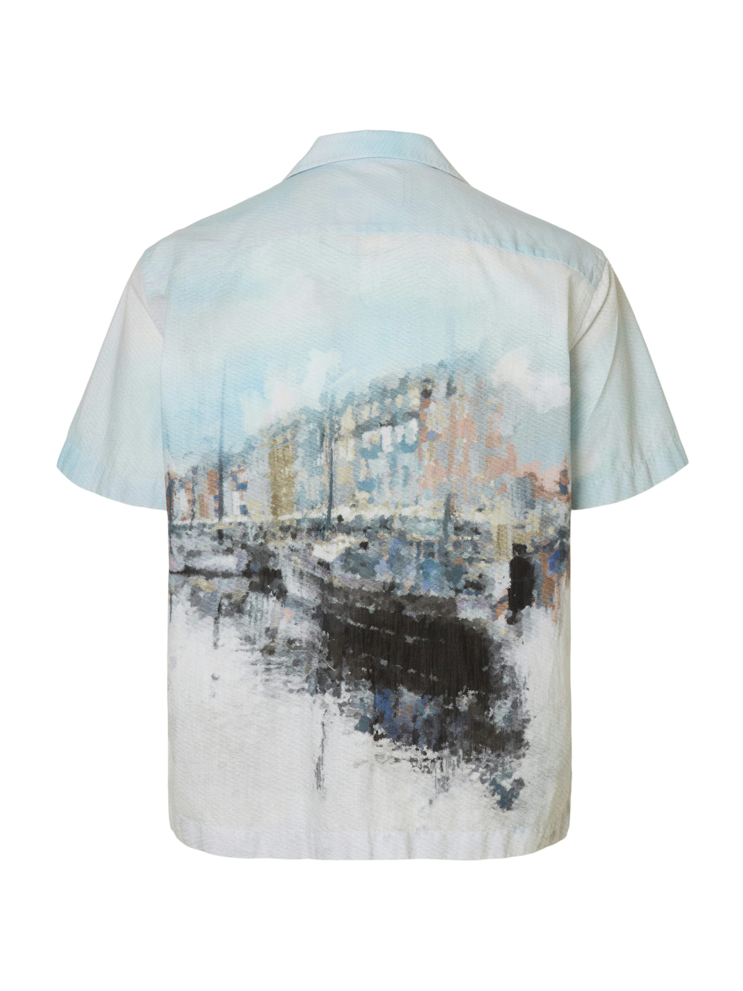 SELECTED Comfort Fit Πουκάμισο 'SLHCARL' σε μπλε